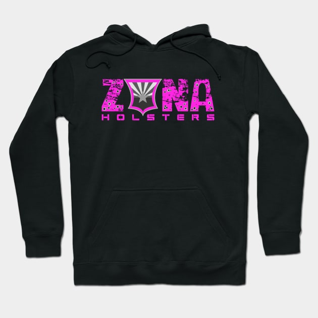 Pink Zona Hoodie by zonaholsters